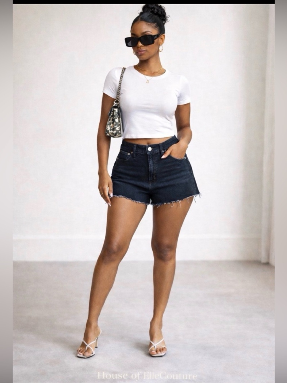 New Madewell The Perfect Jean Shorts Black Wash High Rise Size 30 Curvy Fit NWT